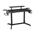 thumbnail image 1 of RESPAWN 3010 Gaming Computer Desk - Ergonomic Height Adjustable Gaming Desk, in Green (RSP-3010-GRN), 1 of 11