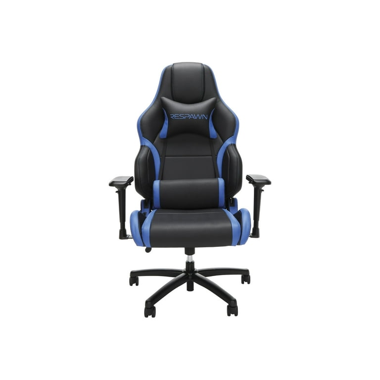 RESPAWN 400 Big and Tall Racing Style Gaming Chair in Blue RSP 400 BLU