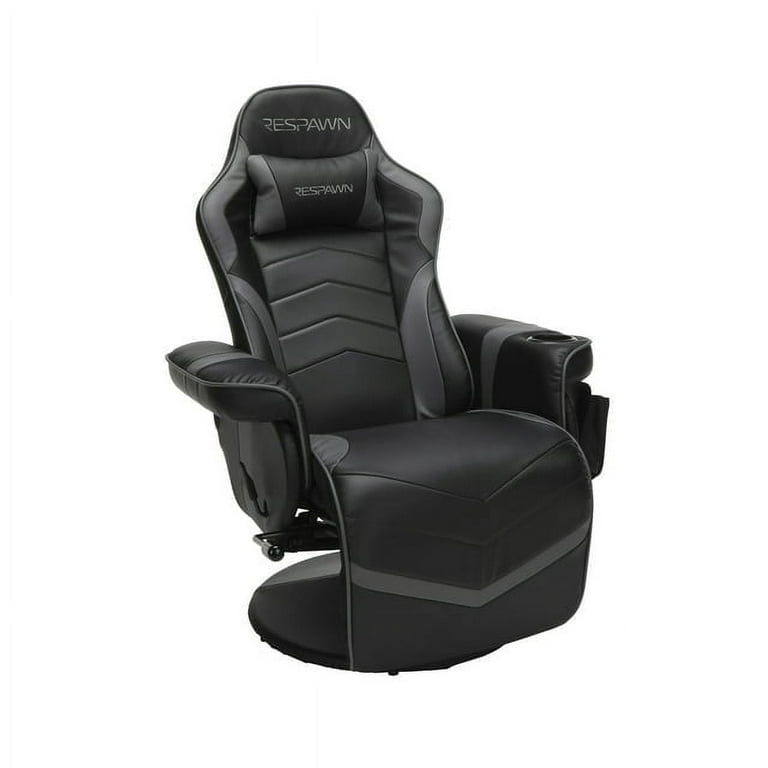 RESPAWN 900 Gaming Recliner Video Games Console Recliner Chair Computer Recliner Adjustable Leg Rest and Recline Recliner with Cupholder