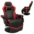 thumbnail image 1 of RESPAWN 900 Console Gaming Recliner with Footrest and Lumbar Support - Comfortable Ergonomic Gaming Chair with Headrest, No Wheels, Reclining, Heavy Duty, Racing Style Video Game Chairs - Red, 1 of 8