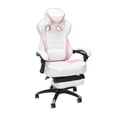 thumbnail image 1 of RESPAWN Ergonomic & Lumbar Support Swivel Gaming Chair, Pink, 1 of 13