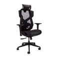 thumbnail image 1 of RESPAWN FLEXX Ergonomic Office and Gaming Chair with Lumbar Support - Breathable Mesh Recliner with Headrest & Adjustable Arms, Comfy Home Office Desk Chairs, Reclining Gaming Seat for Adults - Black, 1 of 7