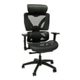 thumbnail image 1 of RESPAWN SPECTER Ergonomic Office Chair with Lumbar Support, Headrest, Adjustable Arms - Comfy Breathable Mesh Computer Desk Seat for Home Office, High Back Reclining Gaming Chairs for Adults - Black, 1 of 7