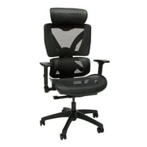 RESPAWN SPECTER Ergonomic Office Chair with Lumbar Support, Headrest, Adjustable Arms - Comfy Breathable Mesh Computer Desk Seat for Home Office, High Back Reclining Gaming Chairs for Adults - Black