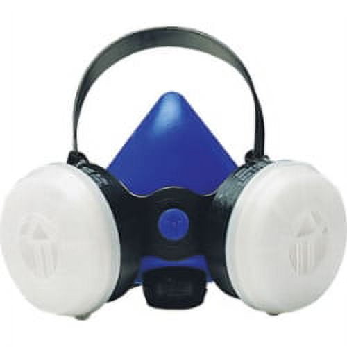 RESPIRATOR HALF MASK W/OV CART. N95 FILT CLAMSHELL