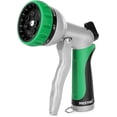 thumbnail image 1 of Restmo Garden Hose Nozzle, Heavy Duty Metal Water Hose Nozzle with 7 Adjustable Spray Patterns, High Pressure Hand Sprayer with Flow Control, Green, 1 of 9