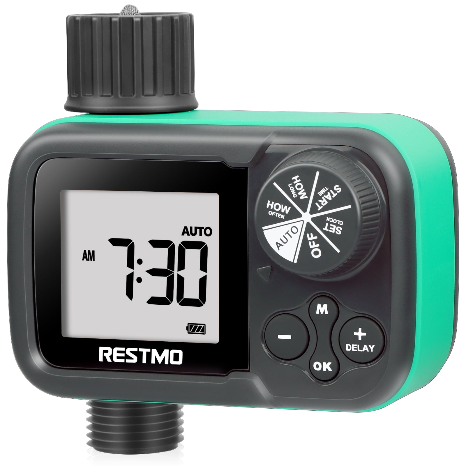 RESTMO Sprinkler Timer, Low Pressure Water Timer for Garden Hose, Ideal