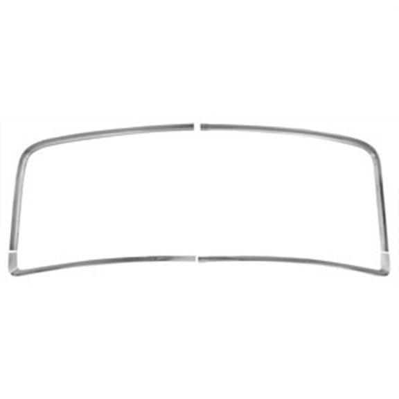 RESTOPARTS M1425 Rear Window Trim Moldings, 66-67 Chevelle