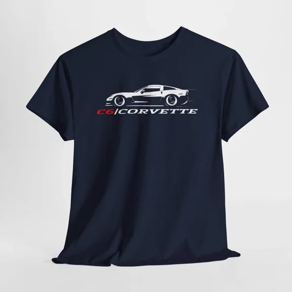 RETRO C6 Corvette - USA Muscle Car T-Shirt - Sport Car Guy | S-5XL | 2 Colors