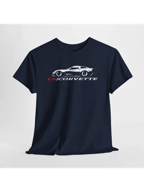 RETRO C6 Corvette - USA Muscle Car T-Shirt - Sport Car Guy | S-5XL | 2 Colors