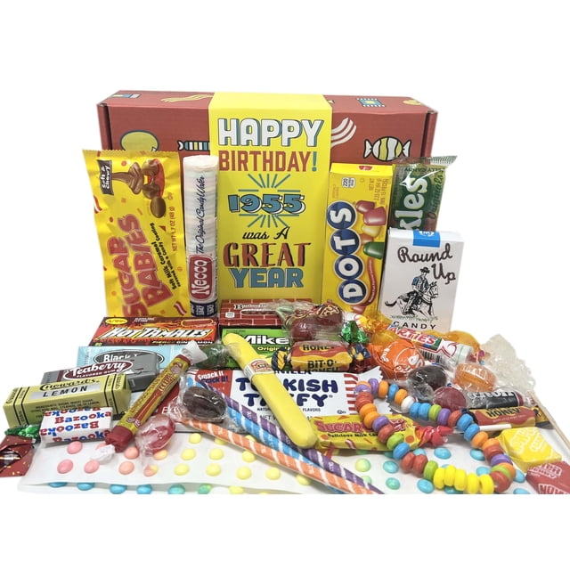 Birthday Gift 1995 Retro Candy Gift Box | 30th Birthday Nostalgic Candy ...