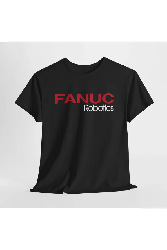 RETRO Funny Shirt Fanuc Robotics Industrial robots logo t shirt S - 5XL American