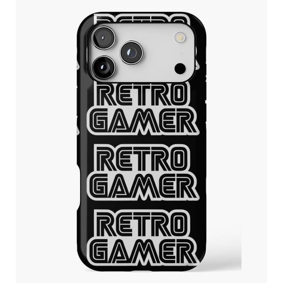 RETRO GAMER M199, Case for iPhone 17/16/15/14/13/12/11 Pro Max – Stylish Unisex Protective Cover