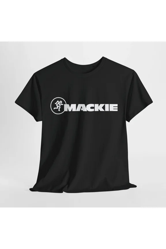 RETRO Mackie Audio Speaker Logo T-Shirt Pro Sound Studio Recording Tee S-5XL