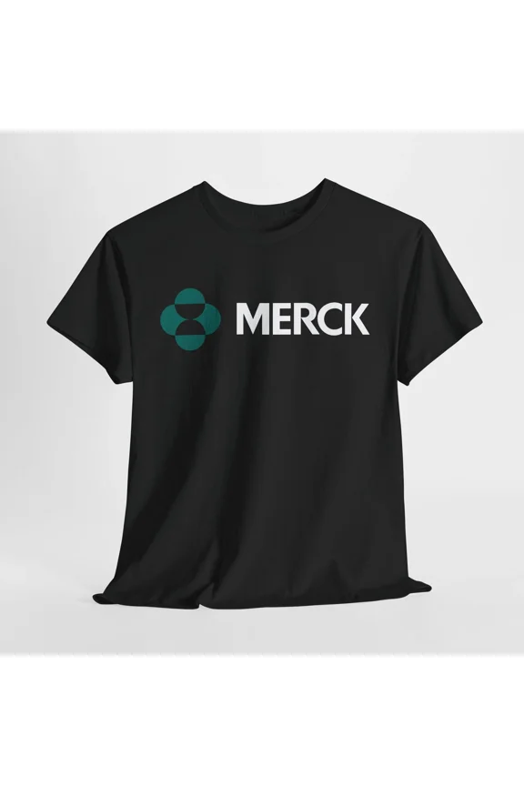 RETRO Merck Life Science Logo T-Shirt American Size S-5XL