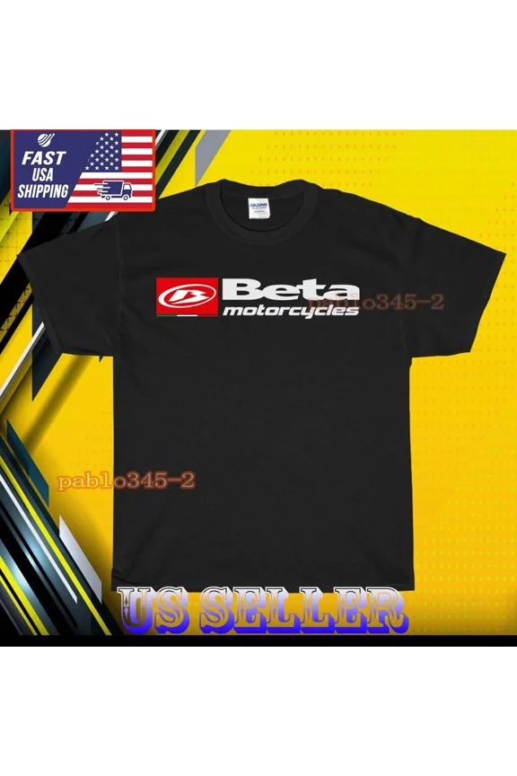 RETRO NEW SHIRT BETA MOTORCYCLES LOGO T-SHIRT UNISEX FUNNY AMERICAN USA SIZE S-5XL