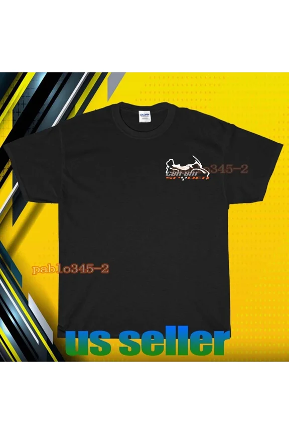 RETRO NEW SHIRT CAN AM SPYDER LOGO EMBLEM T-SHIRT UNISEX FUNNY AMERICAN USA SIZE S-5XL