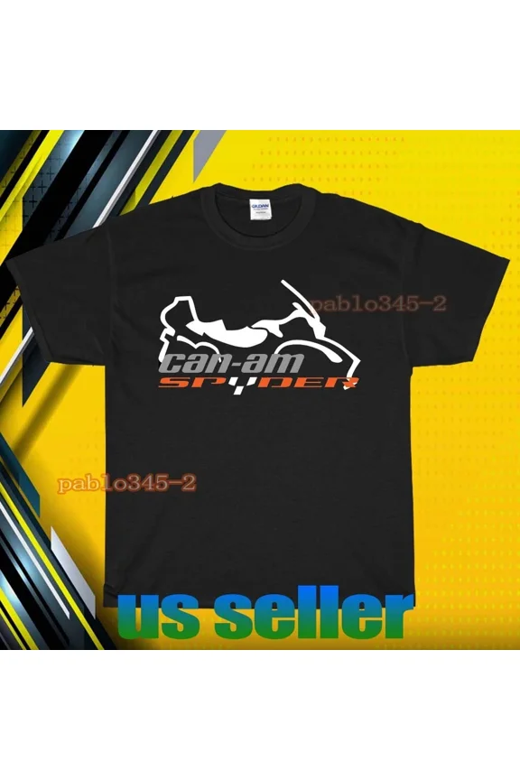RETRO NEW SHIRT CAN AM SPYDER LOGO T-SHIRT UNISEX FUNNY AMERICAN USA SIZE S-5XL