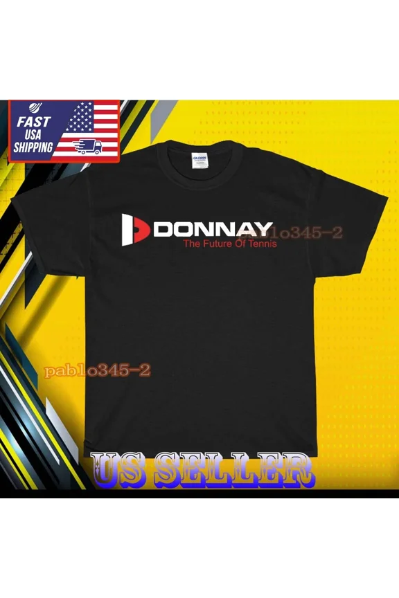 RETRO NEW SHIRT DONNAY TENNIS LOGO SPORT T-SHIRT UNISEX FUNNY AMERICAN USA SIZE S-5XL