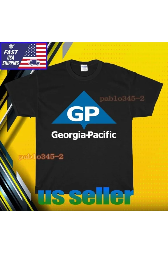 RETRO NEW SHIRT GP GEORGIA-PACIFIC LOGO T-SHIRT UNISEX FUNNY AMERICAN SIZE S-5XL