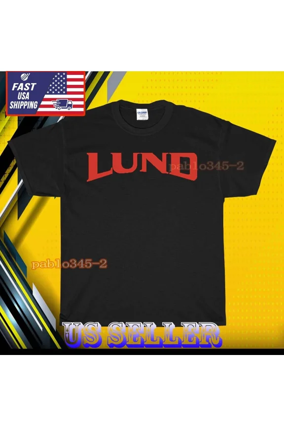 RETRO NEW SHIRT LUND FISHING LOGO RACING CAR T-SHIRT UNISEX FUNNY AMERICAN SIZE S-5XL