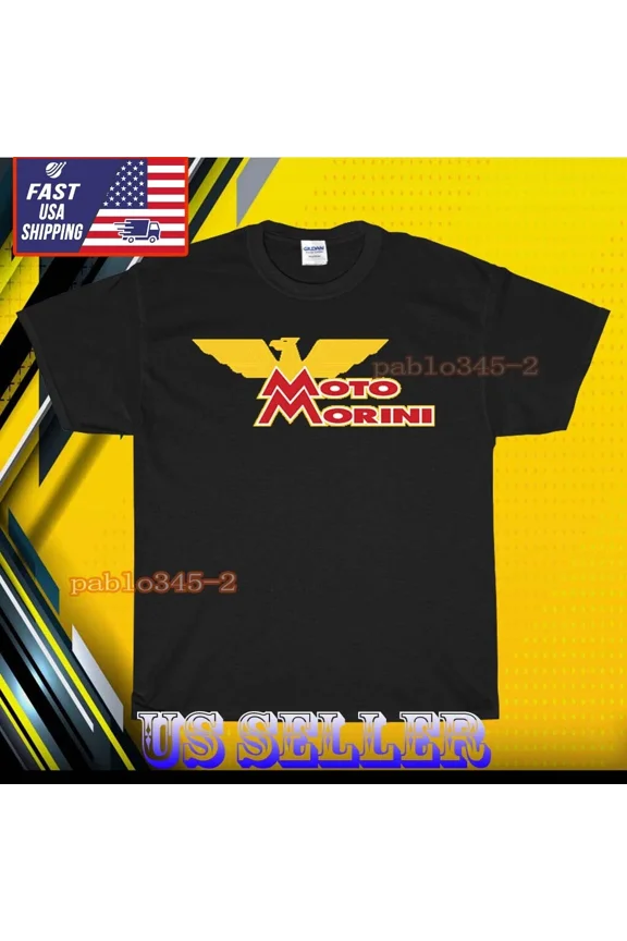RETRO NEW SHIRT MOTO MORINI LOGO TEE T-SHIRT UNISEX FUNNY AMERICAN USA SIZE S-5XL