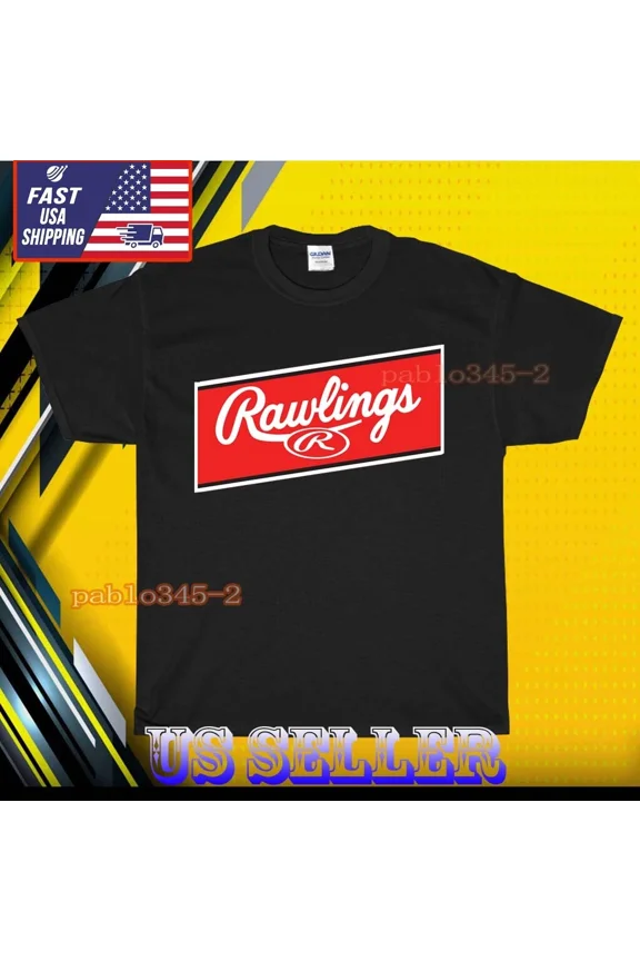 RETRO NEW SHIRT RAWLINGS LOGO T-SHIRT UNISEX FUNNY AMERICAN USA SIZE S-5XL