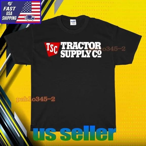 RETRO NEW SHIRT TSC TRACTOR SUPPLY LOGO T-SHIRT UNISEX FUNNY AMERICAN USA SIZE S-5XL