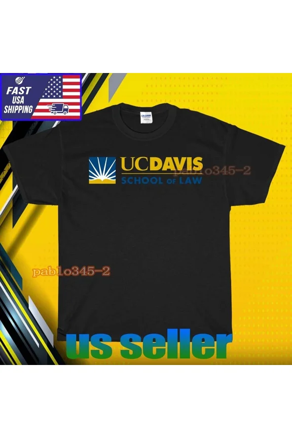 RETRO NEW SHIRT UC DAVIS SCHOOL OF LAW LOGO T-SHIRT UNISEX FUNNY AMERICAN SIZE S-5XL