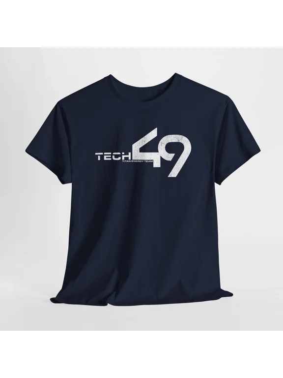 RETRO Oblivion-Inspired Tech 49 Sci-Fi Tee | Heavy Cotton | Movie Fan Shirt S-5XL