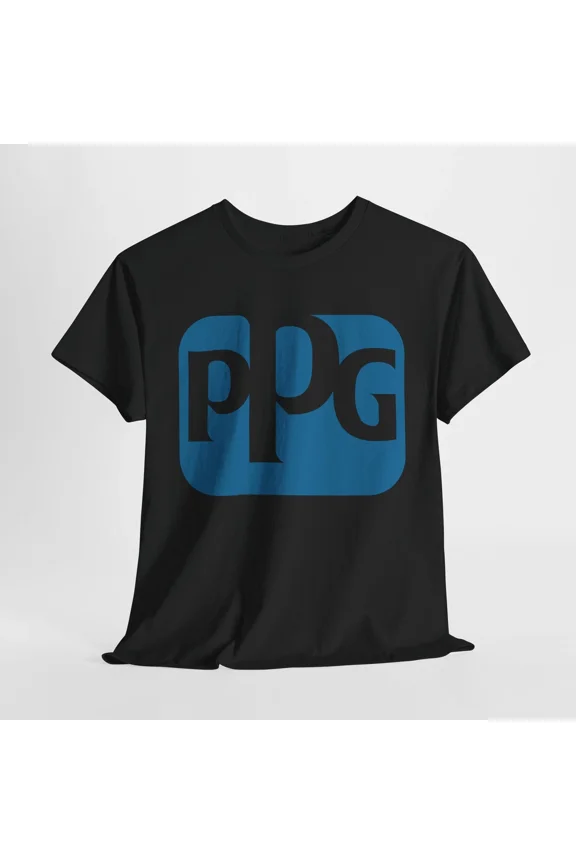 RETRO PPG Industries Logo Paint Coatings Automotive Workwear Graphic T-Shirt S-5XL
