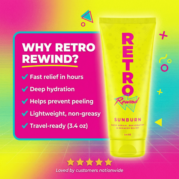 RETRO Rewind Sunburn - Single Tube