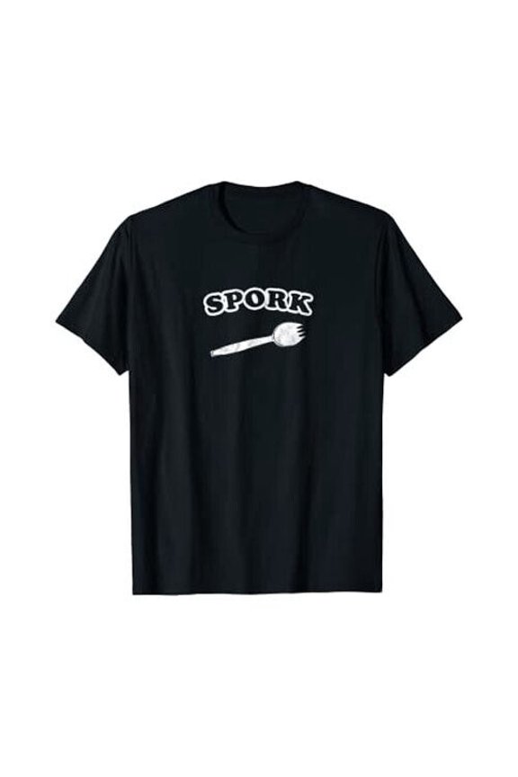 RETRO SPORK T-Shirt by Turbo Volcano: Distressed Vintage Style *NEW*