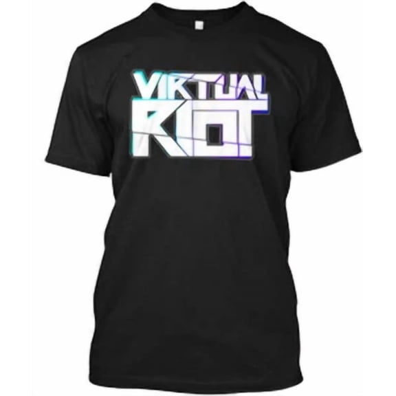 RETRO Virtual Riot Merch Dubstep Edm T-Shirt Made in the USA Size S to 5XL