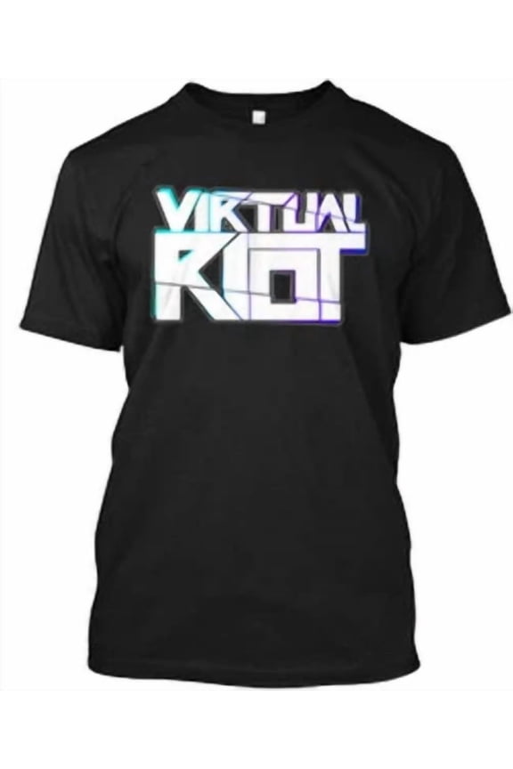 RETRO Virtual Riot Merch Dubstep Edm T-Shirt Made in the USA Size S to 5XL