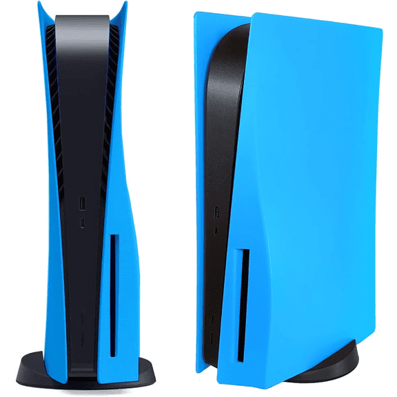 RETROFAM faceplate for PS5 Console Standard PS5 Case Light Blue
