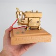 thumbnail image 1 of RETROL 2.6cc Brass Gasoline Engine Model - 4-Stroke Mini Single-Cylinder, Ready-to-Run, 12000RPM, Collector's Display & Mechanical Gift, 1 of 1