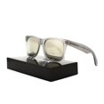 thumbnail image 1 of RETROSUPERFUTURE SUEB3 Classic Fantom Sunglasses Transparent Grey Mirrored, 1 of 4