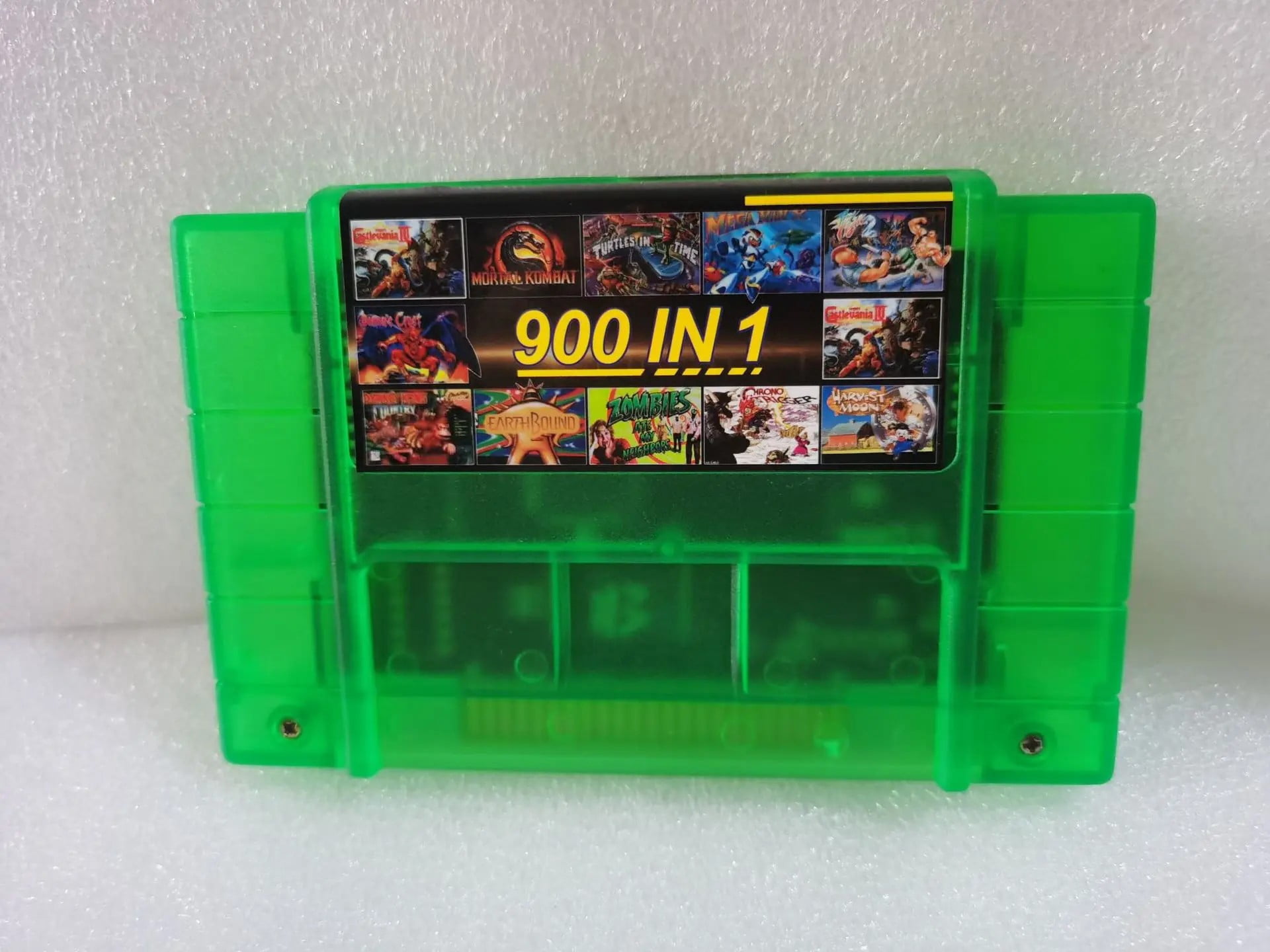 RETROTECH Super 900-in-1 Game Cartridge for SNES: 16-Bit Classic Games ...