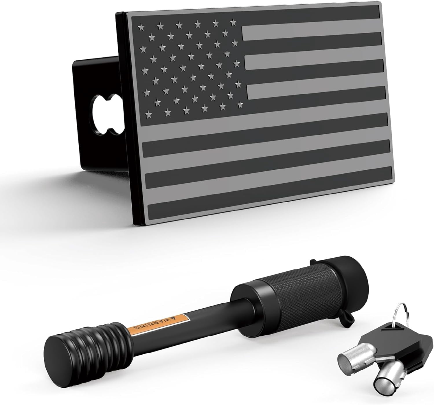 Jeep Billet Color Match Hitch Plug Cover - View #2