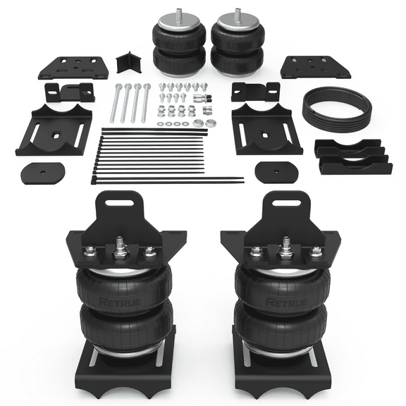 RETRUE Rear Air Bags Suspension Kit for 2024-2025 Toyota Tacoma 4WD Tacoma Truck Towing, 5000 Lbs of Load Leveling Capacity, Replacement for Firestone 2599 Ride Rite Airbags