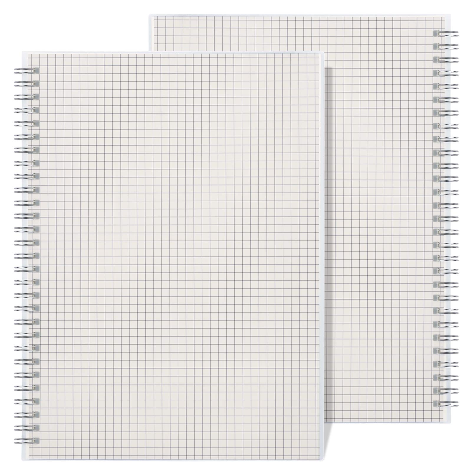 RETTACY Graph Paper Notebook 2Pack B5 Graph Grid Spiral Notebook