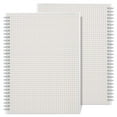 RETTACY Graph Paper Notebook 2Pack B5 Graph Grid Spiral Notebook