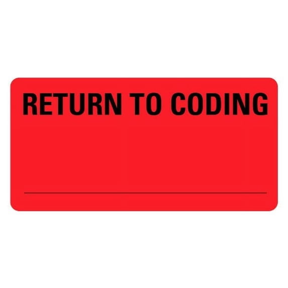 RETURN TO CODING Labels