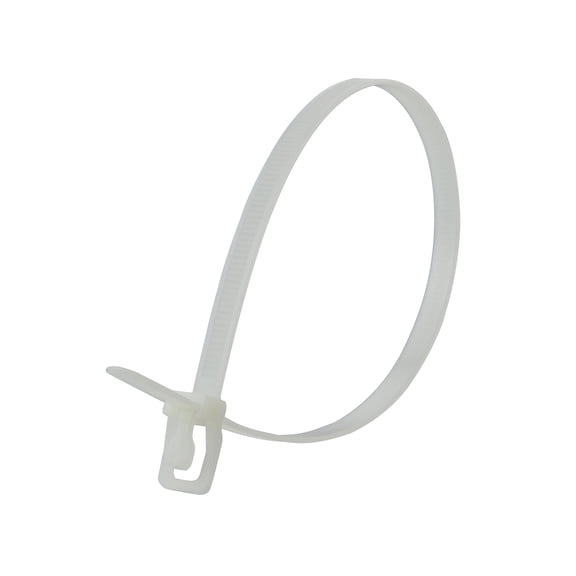 RETYZ 36-Inch Natural Reusable Releasable Cable Ties - 50 Pack, 175 lb Strength, Patented Quick-Release, Ultra-Durable for Heavy-Duty Commercial and Industrial Applications CA2