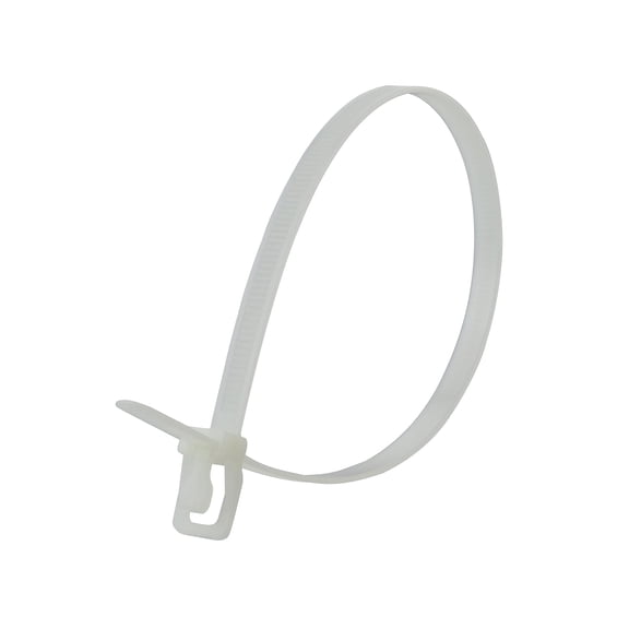 RETYZ 36-Inch Natural Reusable Releasable Cable Ties - 50 Pack, 175 lb Strength, Patented Quick-Release, Ultra-Durable for Heavy-Duty Commercial and Industrial Applications CA2