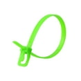 thumbnail image 1 of Retyz Releasable Tie,Fluor. Green,Nylon,PK20 EVT-S14FG-HA, 1 of 7