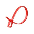 thumbnail image 1 of RETYZ EveryTie 8 Inch Red Releasable Tie - 20 Pack, 1 of 7