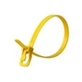 thumbnail image 1 of Retyz Releasable Tie,Yellow,Nylon,PK100 EVT-S08YW-TA, 1 of 7