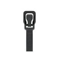 thumbnail image 1 of Retyz Releasable Tie,UV Black,Nylon,PK50 PRT-S36BK-PA, 1 of 8